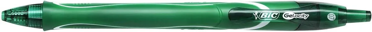 Bic Gel-ocity Quick Dry Groen - 12 Stuks - afbeelding 5 van 6