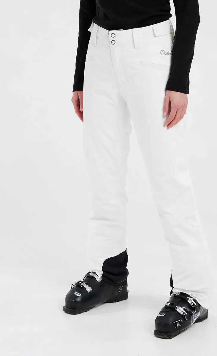 Protest Kensington Skibroek Dames L - Seashell Offwhite
