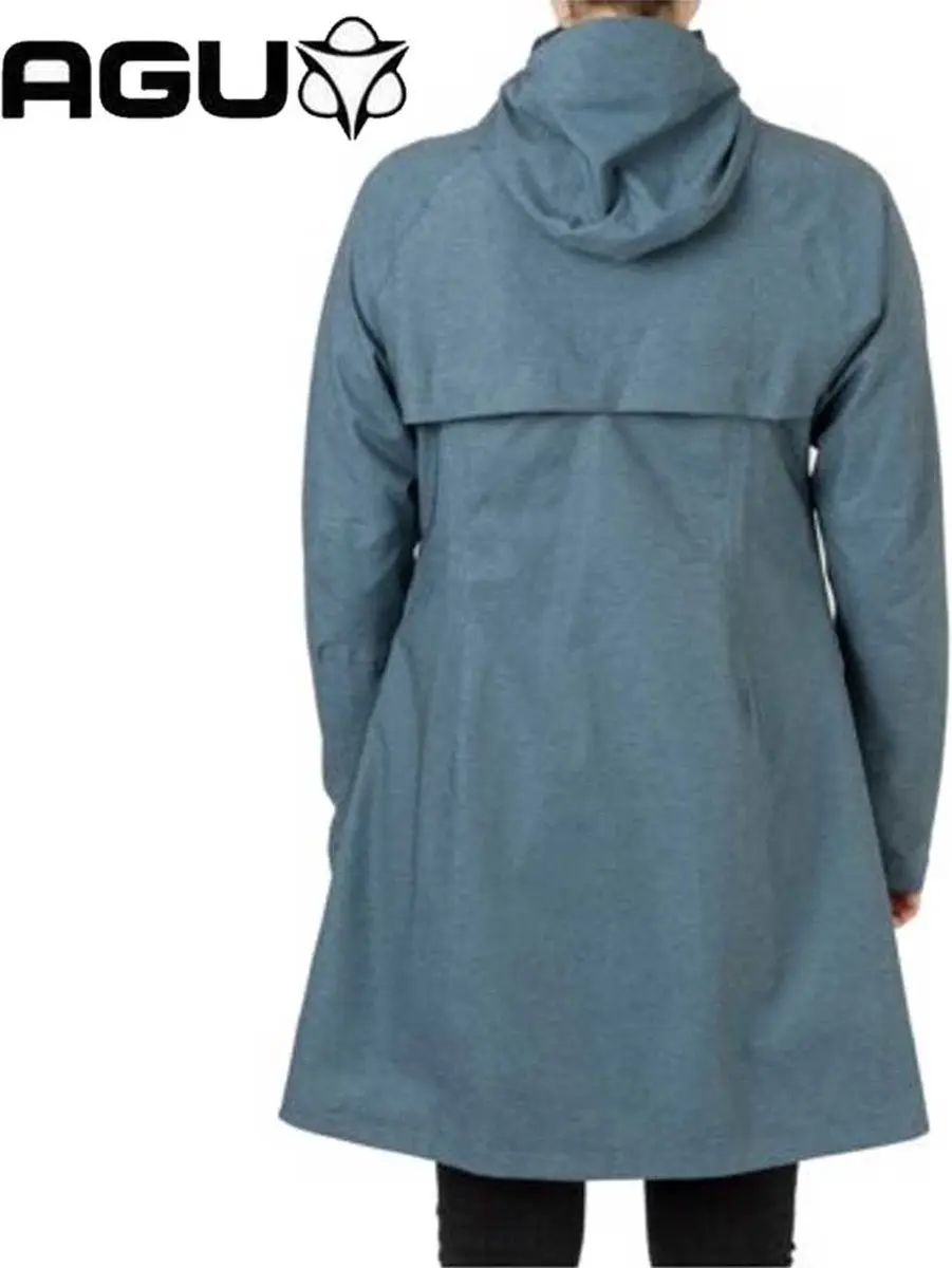 AGU SEQ Urban Outdoor Regenjas Dames XL - Blauw