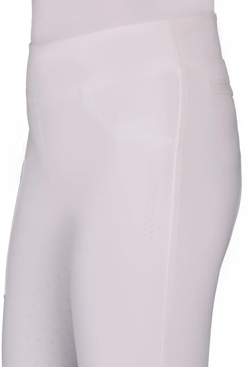 QHP RIJLEGGING KAE Leg Grip - Wit M40 - afbeelding 6 van 6