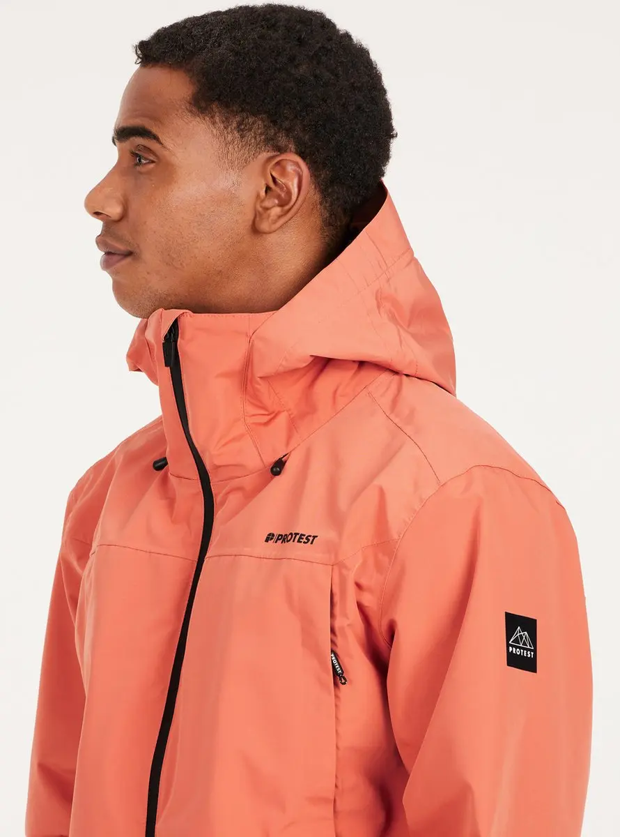 Protest Prtwoodgate Regenjas Heren - XL - Blood Orange - afbeelding 6 van 6