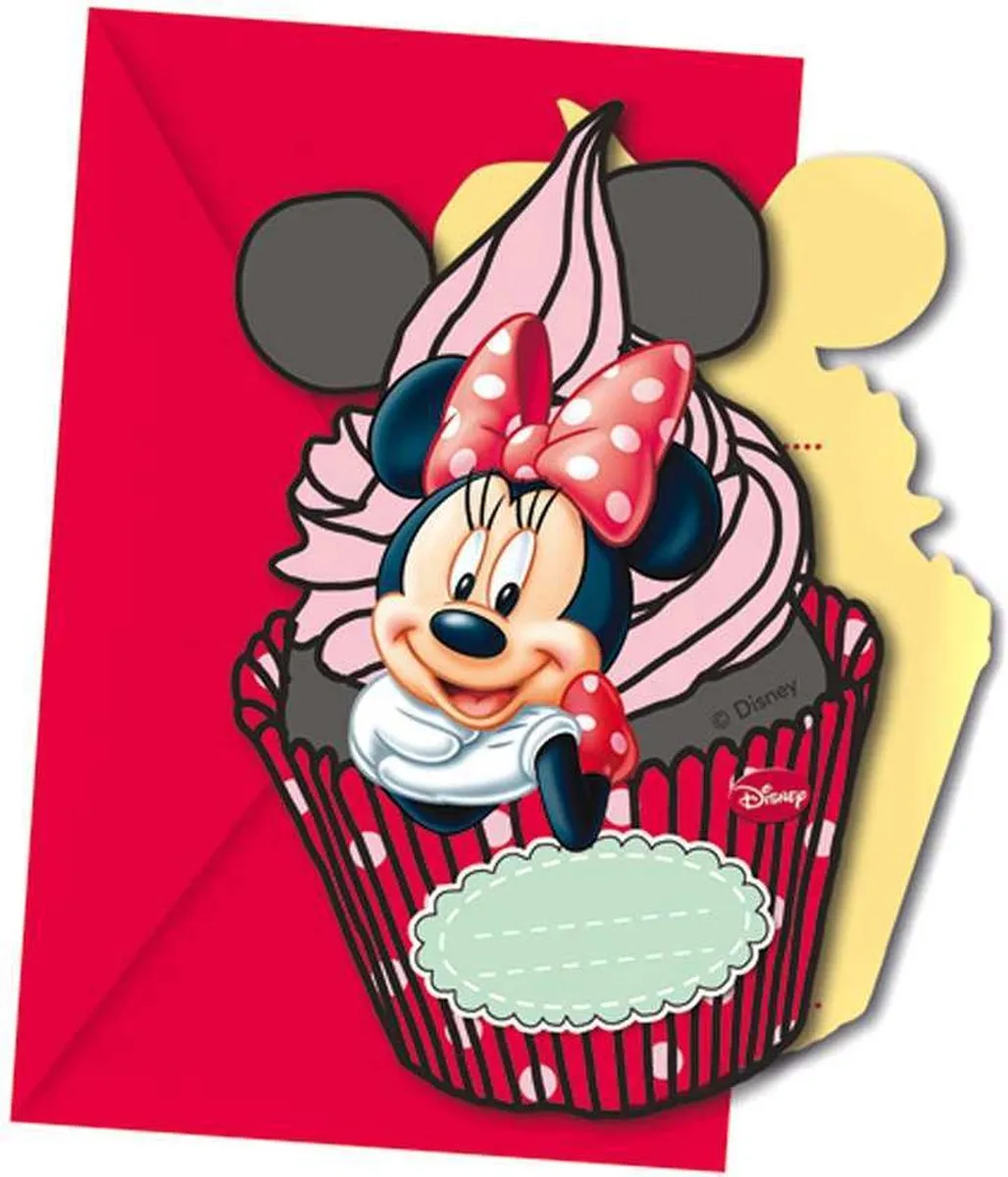 Uitnodigingen Minnie