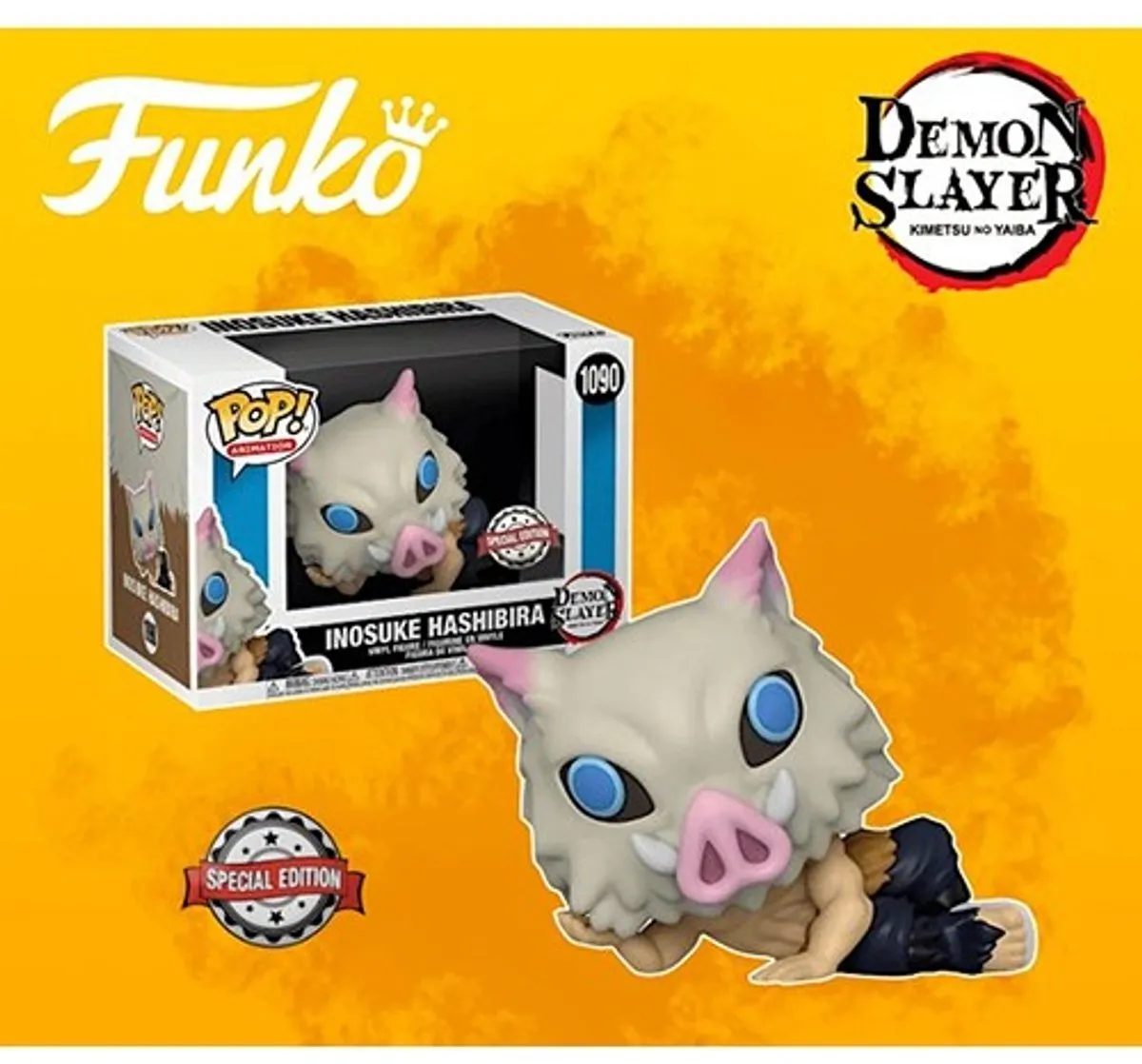 Funko Demon Slayer Pop! Inosuke Hashibira Special Edition