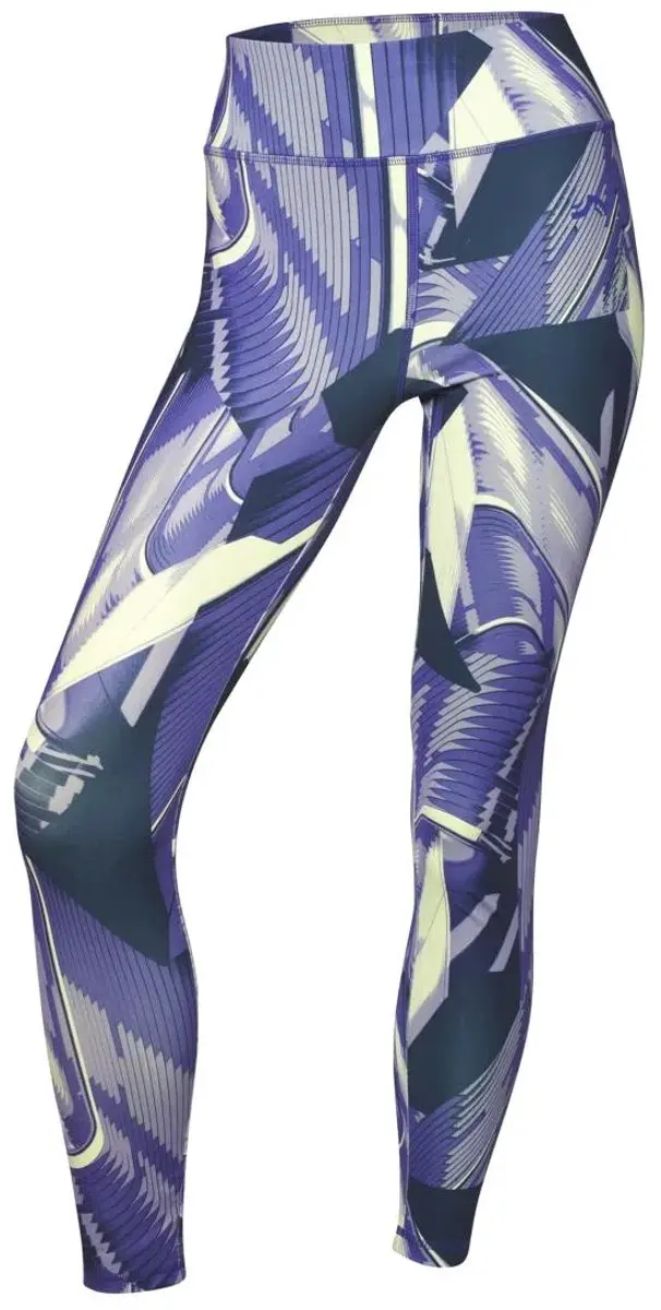 Crivit Dames Sportlegging / Katoen / Gekleurde Print / Maat L 44/46