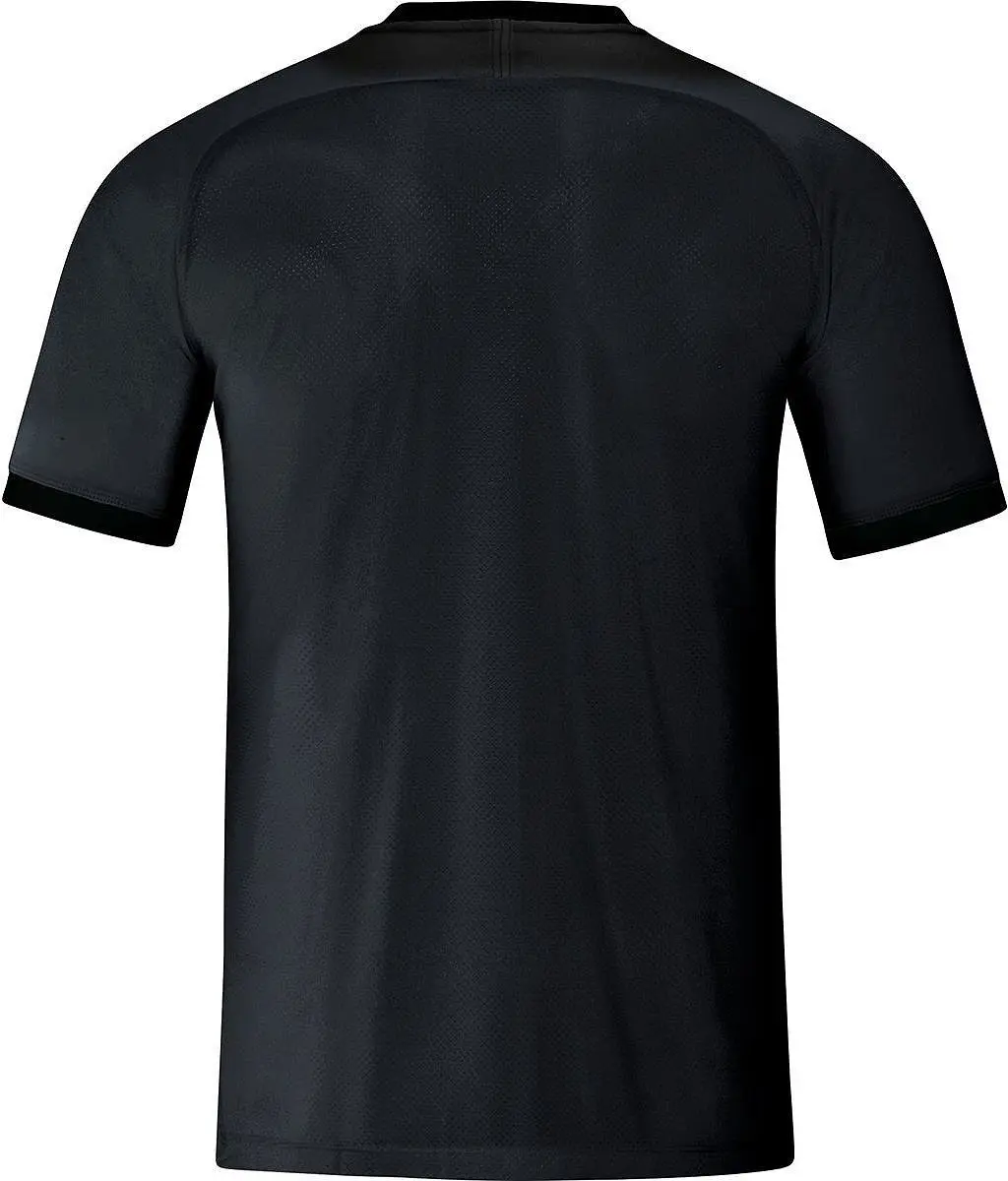 JAKO Scheidsrechtersshirt Korte Mouw - XS - Zwart