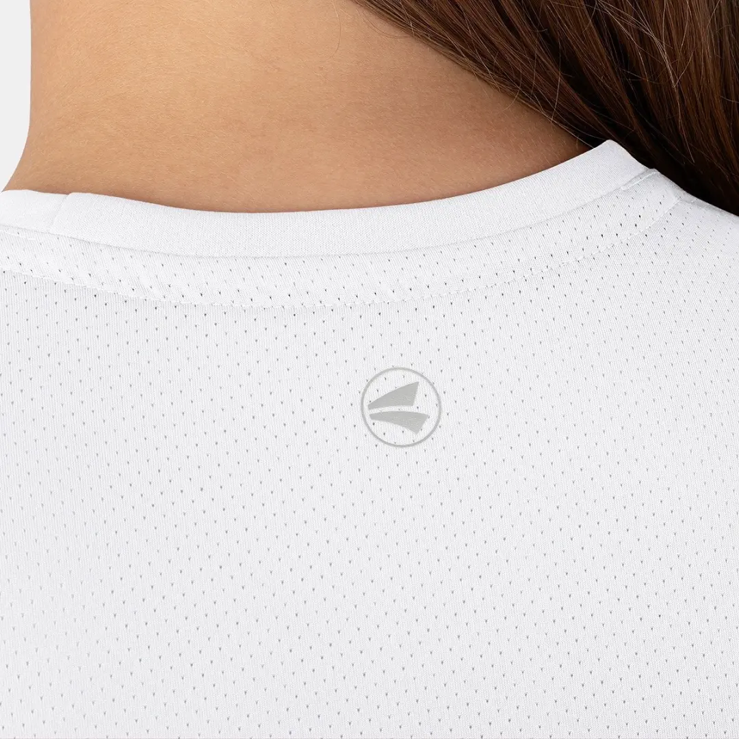 JAKO Run 2.0 T-Shirt Dames - Maat 36 - Wit