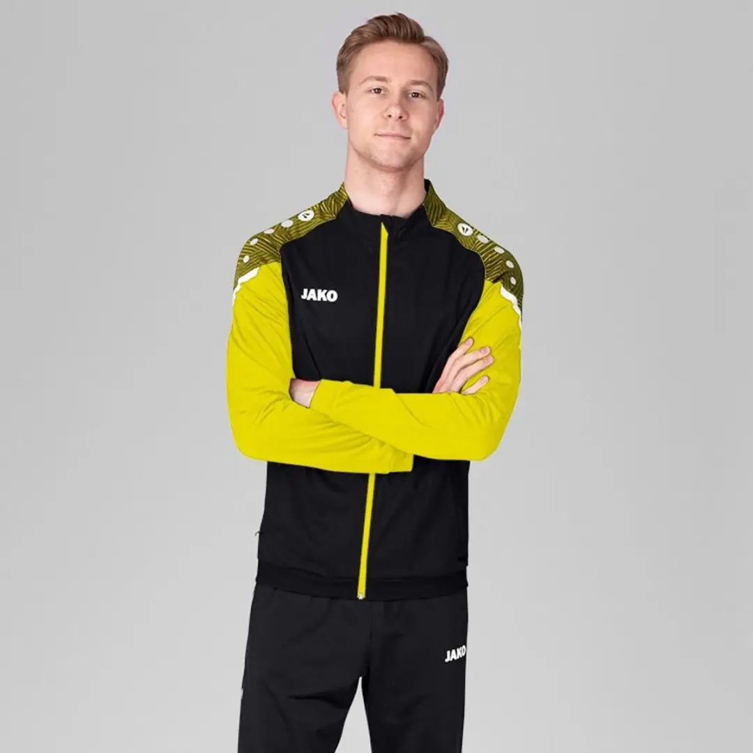 Jako Performance Sportjas Mannen M - Zwart/Geel