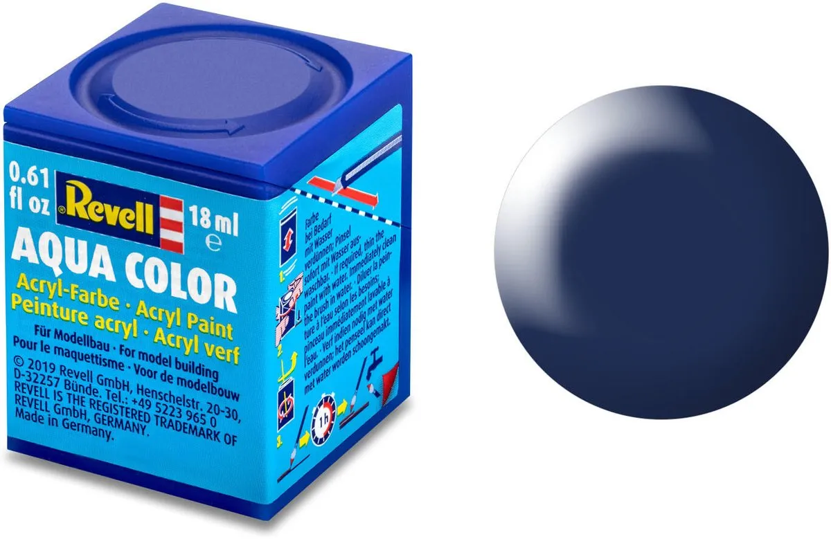 Revell Hobbyverf Acryl Aqua #350 Dark Blue