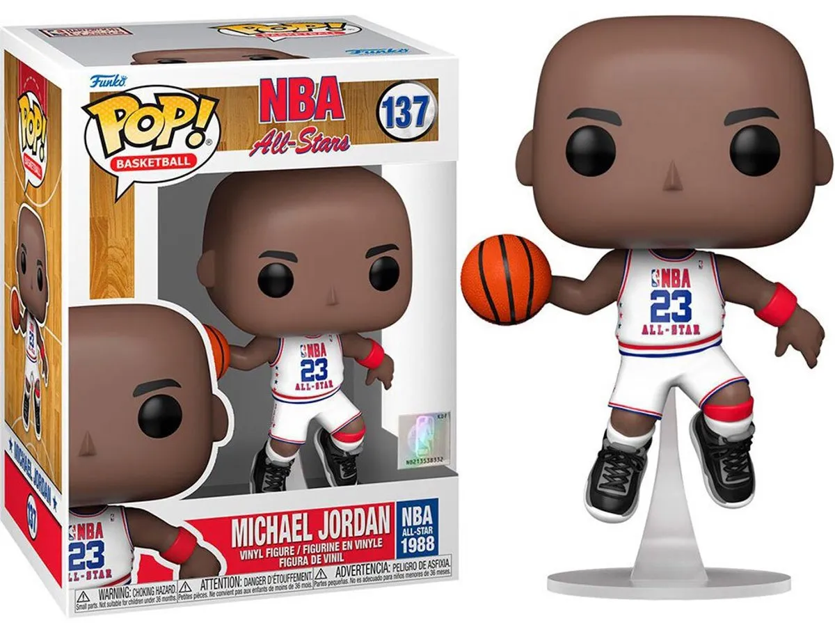 Funko Pop Basketball NBA Legends Michael Jordan 1988 ASG #137 - Multi