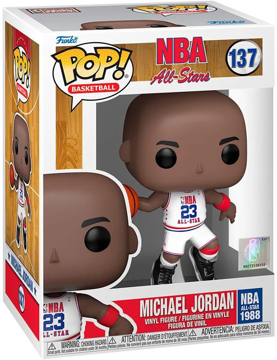 Funko Pop Basketball NBA Legends Michael Jordan 1988 ASG #137 - Multi