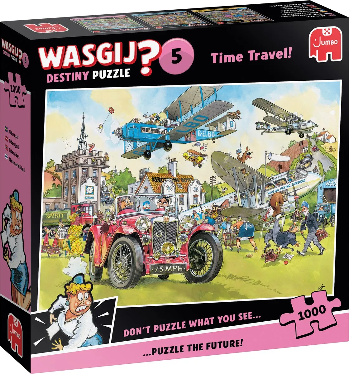 Jumbo Wasgij Destiny 5 Puzzel - 1000 Stuks - Multicolor