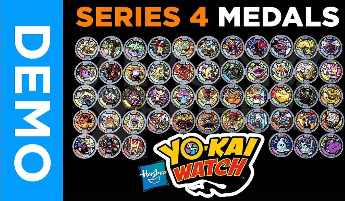 Hasbro YoKai Watch Yo-Motion Serie 2 Medaillepakket - Divers
