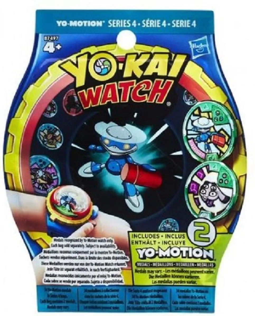 Hasbro YoKai Watch Yo-Motion Serie 2 Medaillepakket - Divers