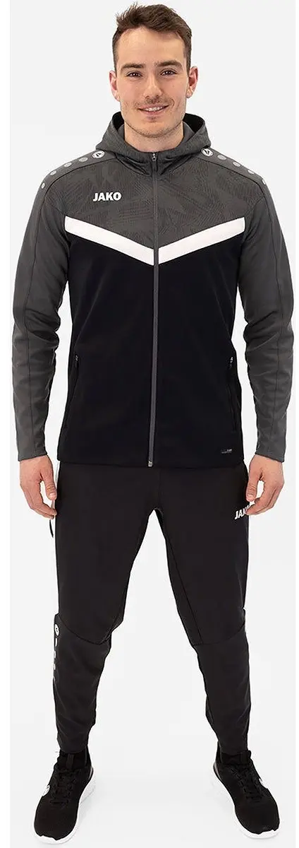 Jako Iconic Jas Met Kap Heren - 3XL - Zwart - afbeelding 6 van 6
