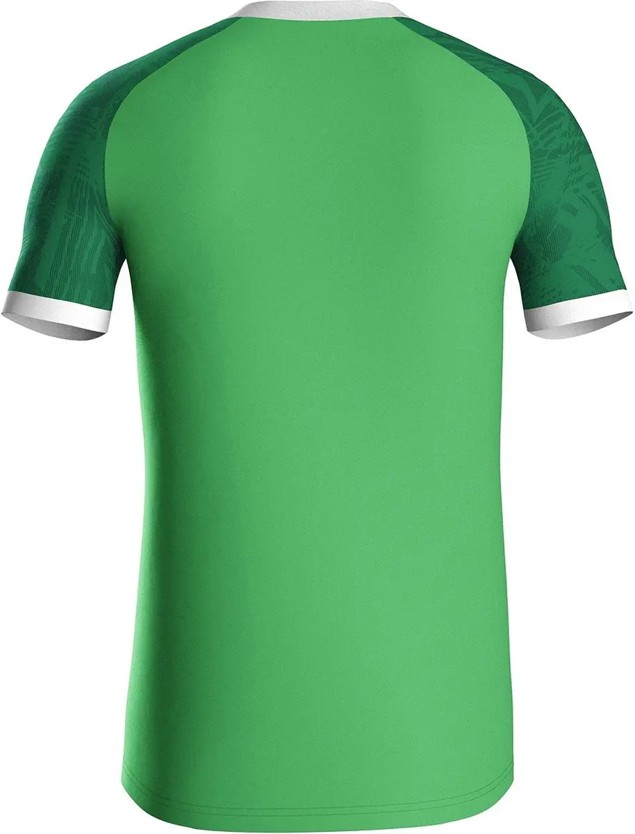 JAKO Iconic Shirt Korte Mouw Heren - Zachtgroen 3XL
