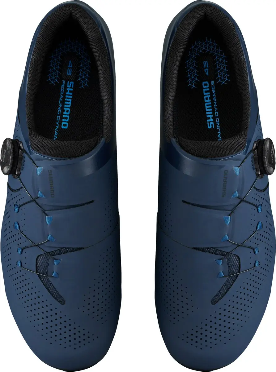 Shimano RC302 Racefietsschoenen 44 - Blauw