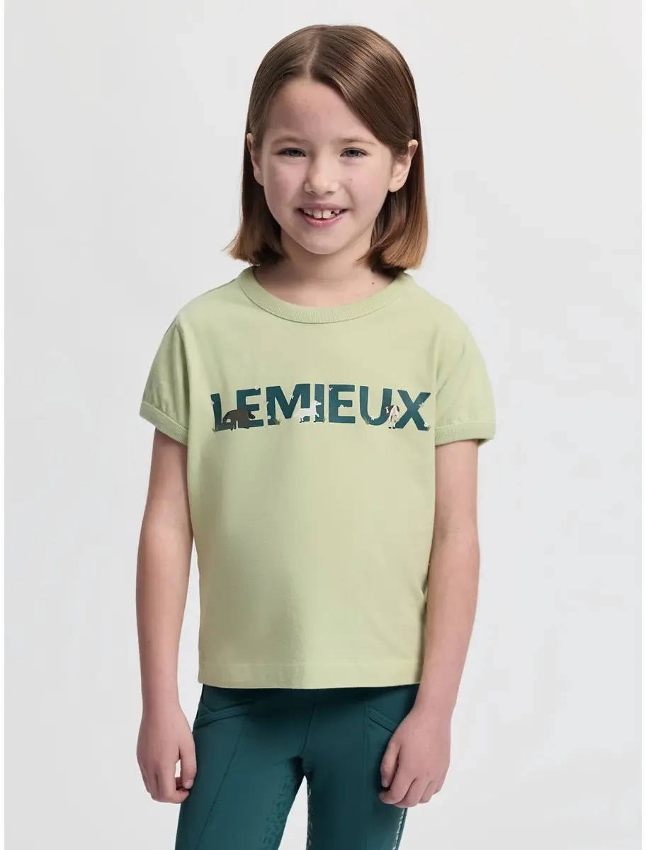 LEMIEUX SHIRT MINI ALEX KIDS Lichtgroen