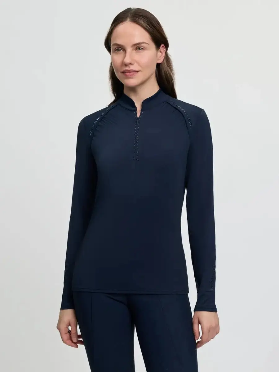 LeMieux Brilliance Heyden Lightweight Base Layer XS Navy