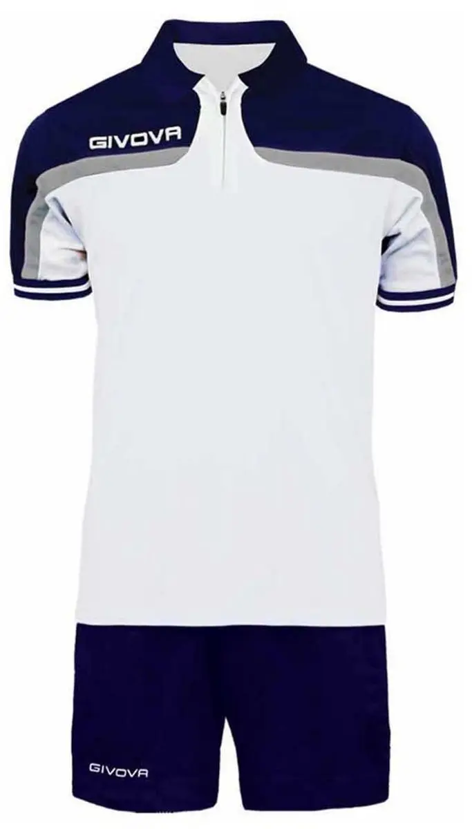 Givova Kit Fast Voetbal - M - Wit/Blauw - afbeelding 4 van 5