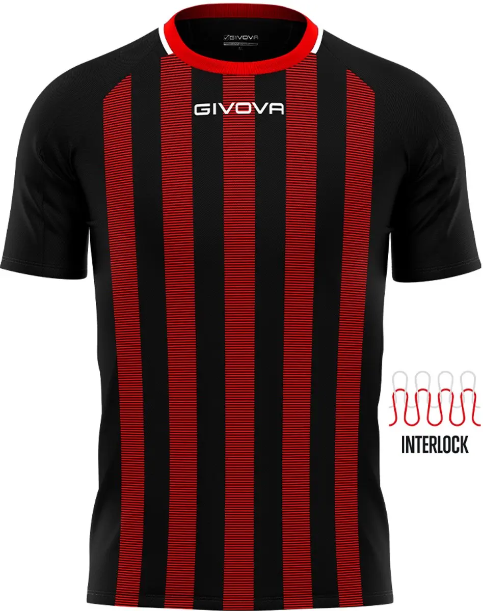 Givova Tratto T-shirt Met Korte Mouwen Groen M Man