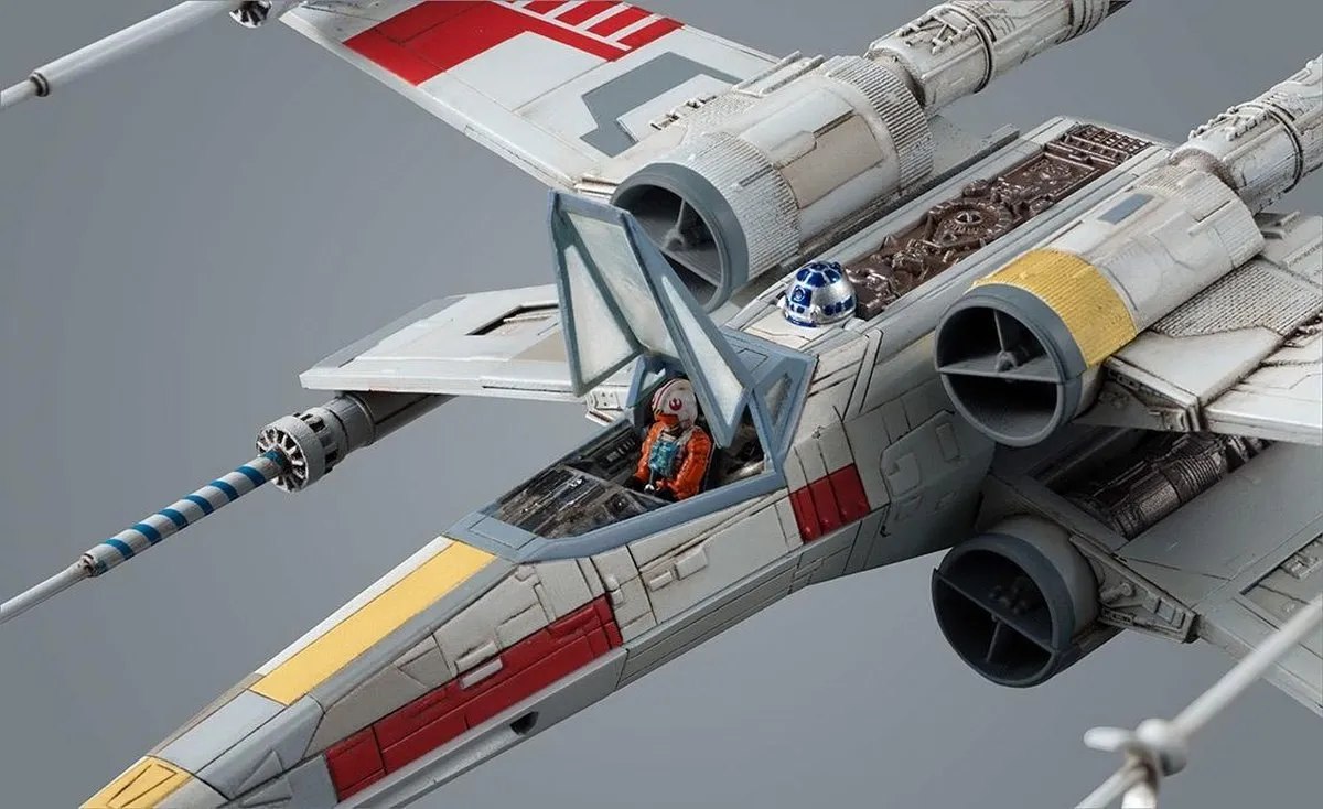 Revell Bandai 01200 X-Wing Starfighter Modelbouwpakket 1:72 - 144 Onderdelen - Multi