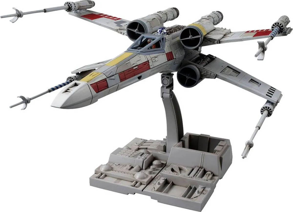 Revell Bandai 01200 X-Wing Starfighter Modelbouwpakket 1:72 - 144 Onderdelen - Multi