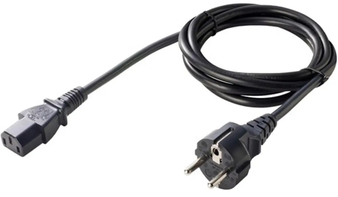 Zebra AC Line Cord 50-16000-220R - Zwart - afbeelding 3 van 3