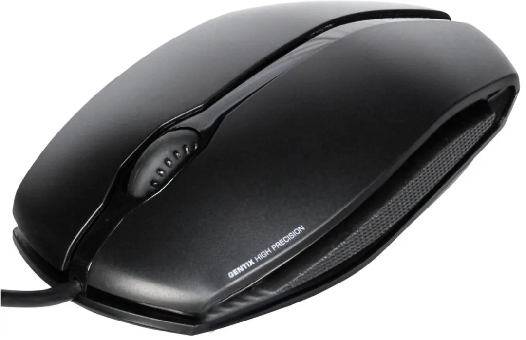 Cherry Gentix USB Muis Ambidextrous 1555237 - Zwart