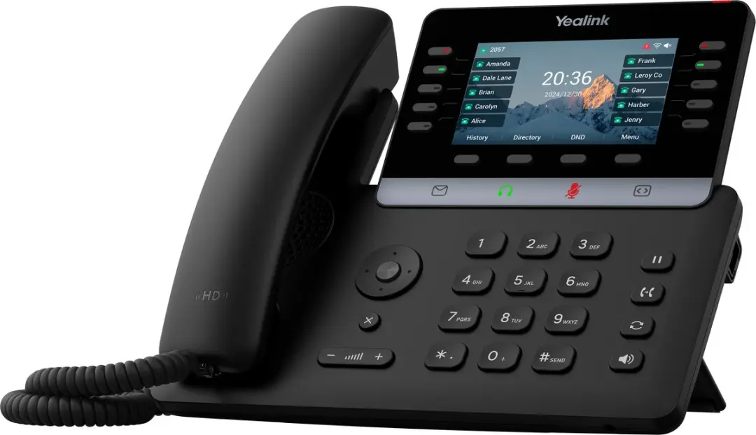 Yealink SIP-T74U VoIP Telefoon - 4.3" Kleurenscherm - Gigabit Ethernet - PoE - afbeelding 2 van 3