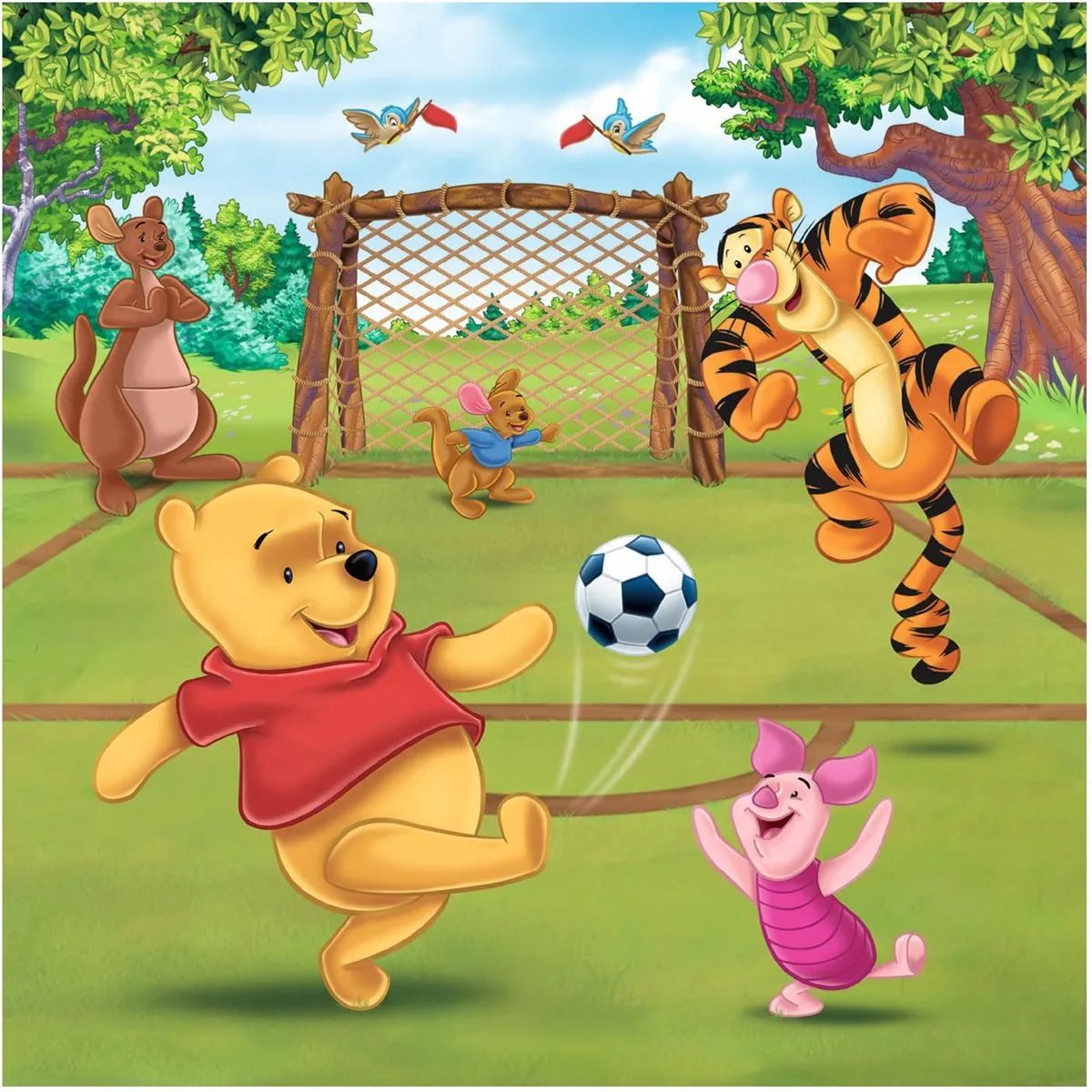 Ravensburger Disney Winnie the Pooh Sportdag Puzzel - 3x49 Stuks