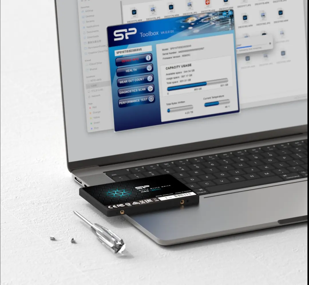 Silicon Power Ace A55 SP128GBSS3A55S25 SSD 128GB - 2,5" SATA III