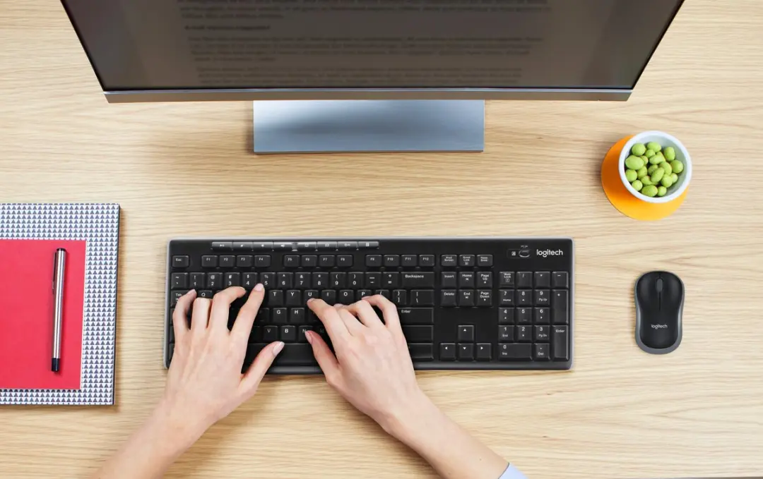 Logitech MK270 Draadloos Toetsenbord & Muis - 3 Knoppen - Zwart - afbeelding 6 van 6