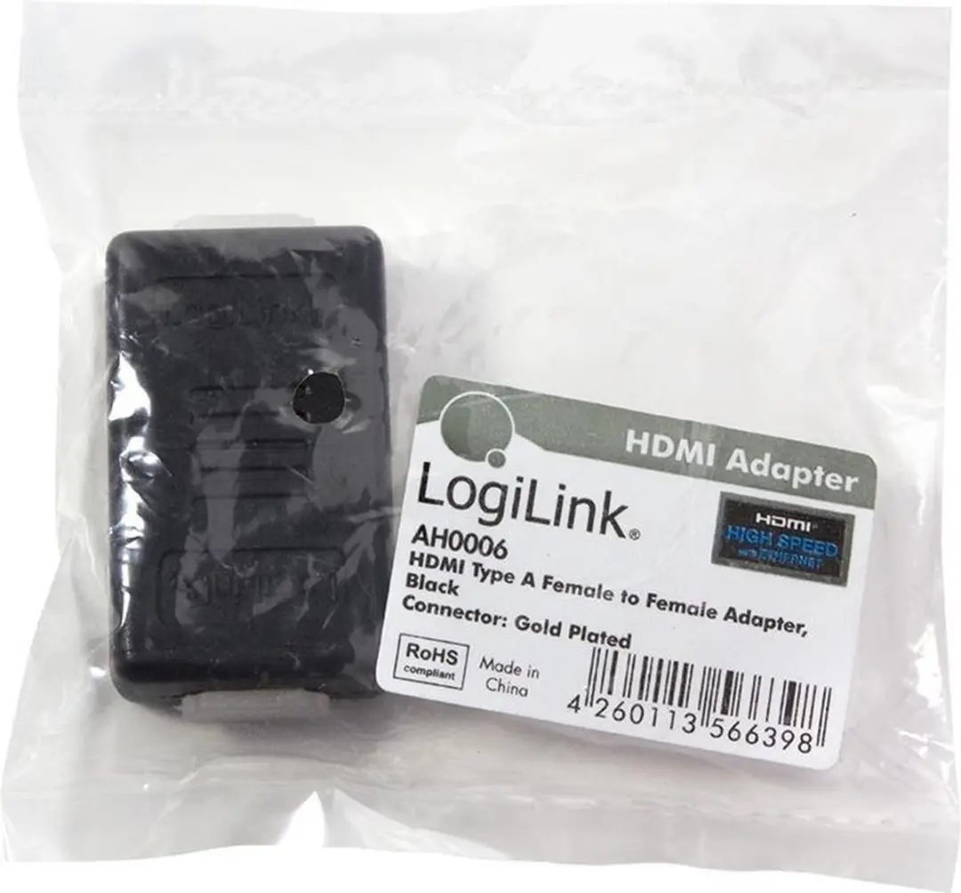 Logilink HDMI Splitter Adapter 2x HDMI - Transparant