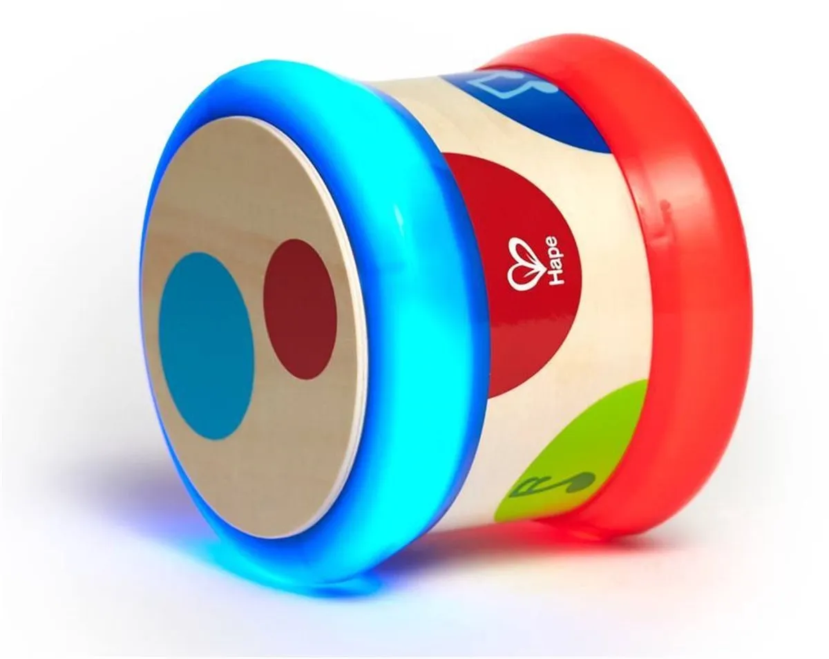 Hape Baby Trommel - 3x AA - Veelkleurig