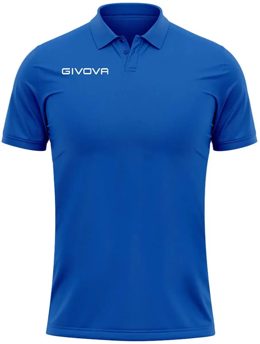 Givova Pocket Poloshirt - Blauw - S