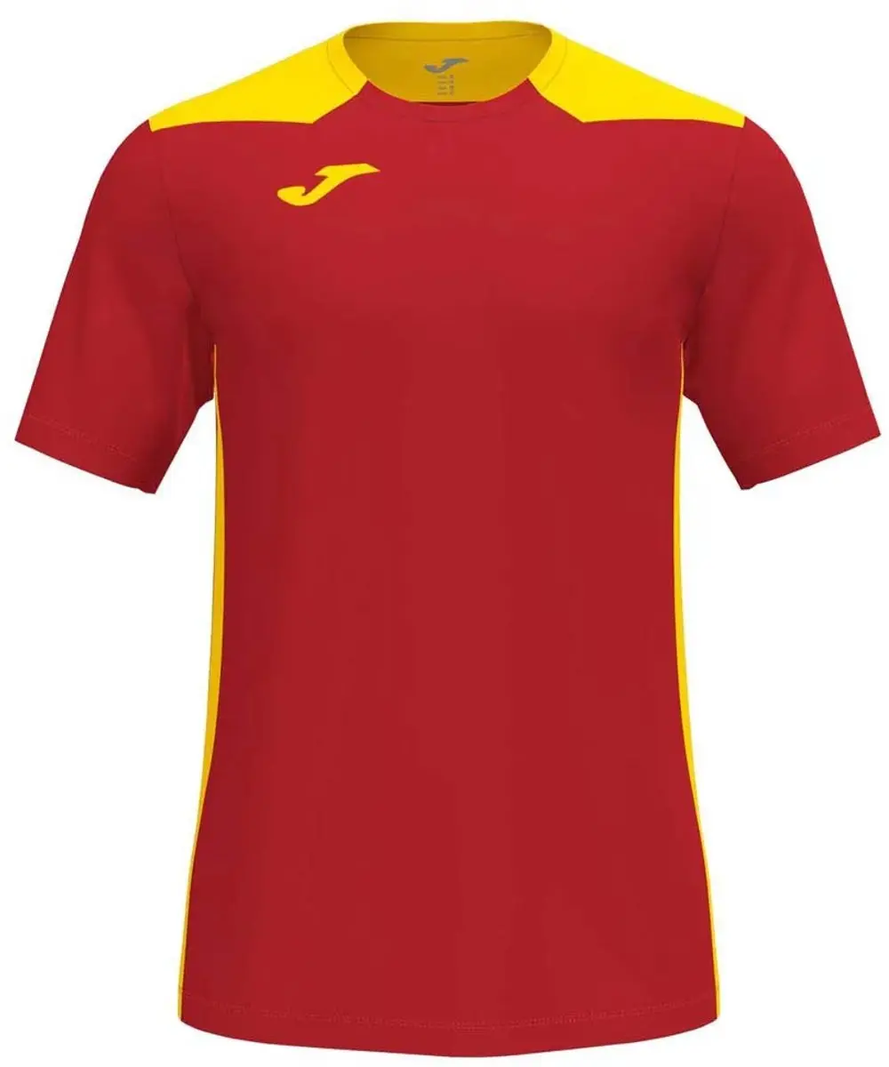 Joma Championship VI Shirt Kinderen 164 - Rood/Geel