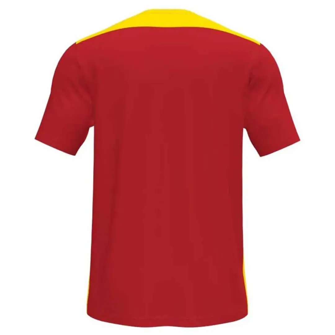 Joma Championship VI Shirt Kinderen 164 - Rood/Geel