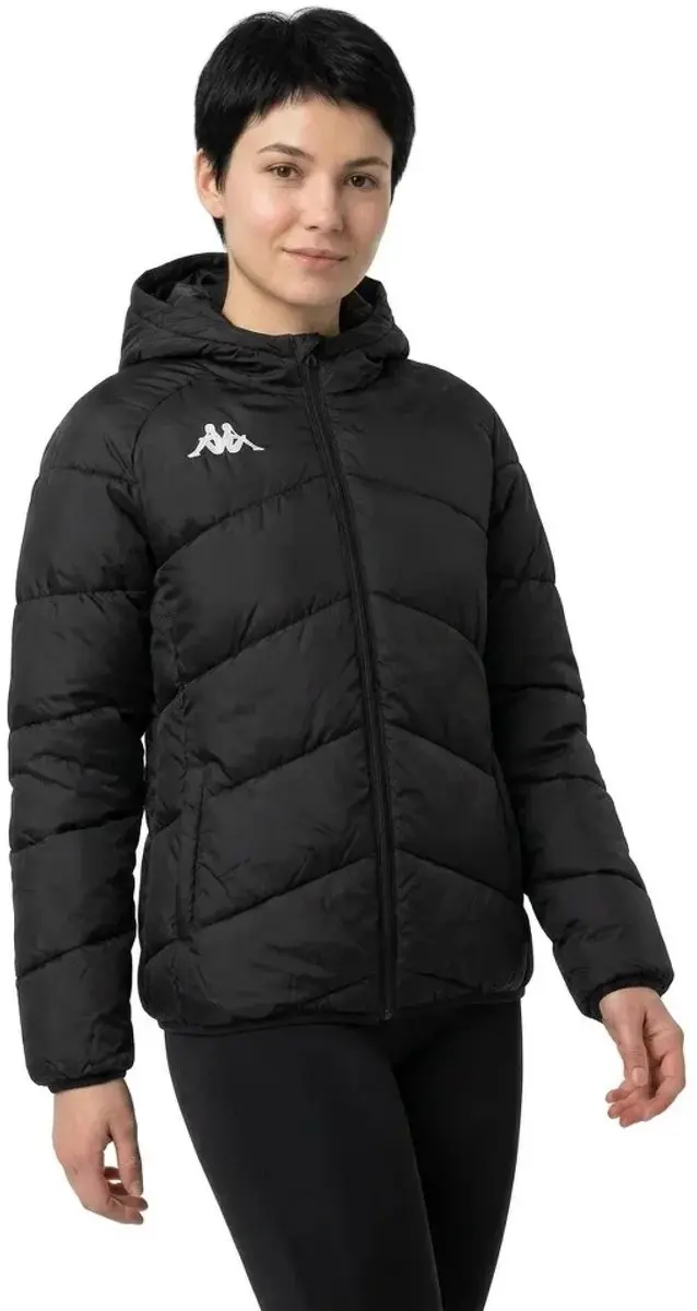 Kappa Vianetta Jas - Zwart - Maat L - afbeelding 2 van 2