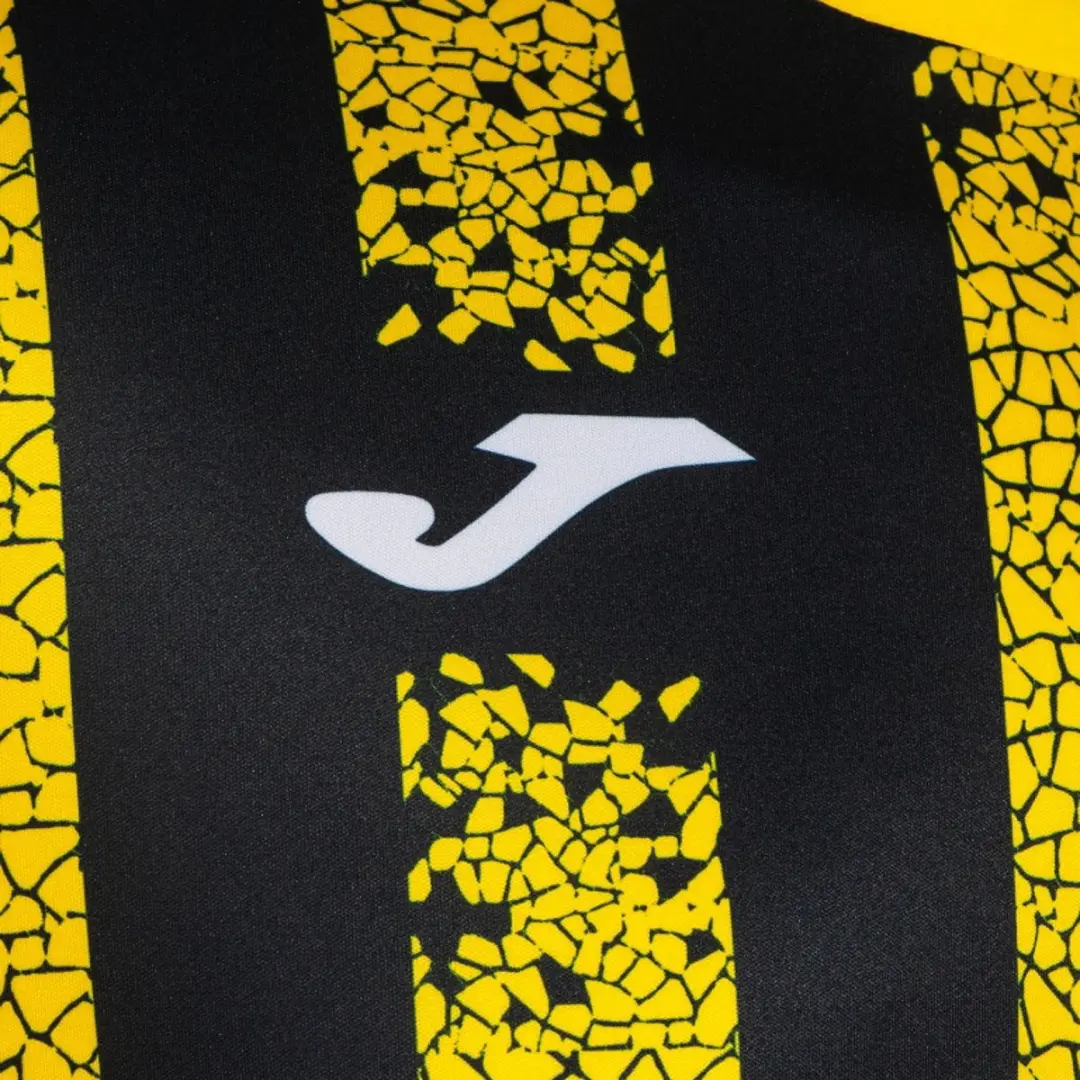 Joma Inter III Shirt Heren - Zwart/Geel L
