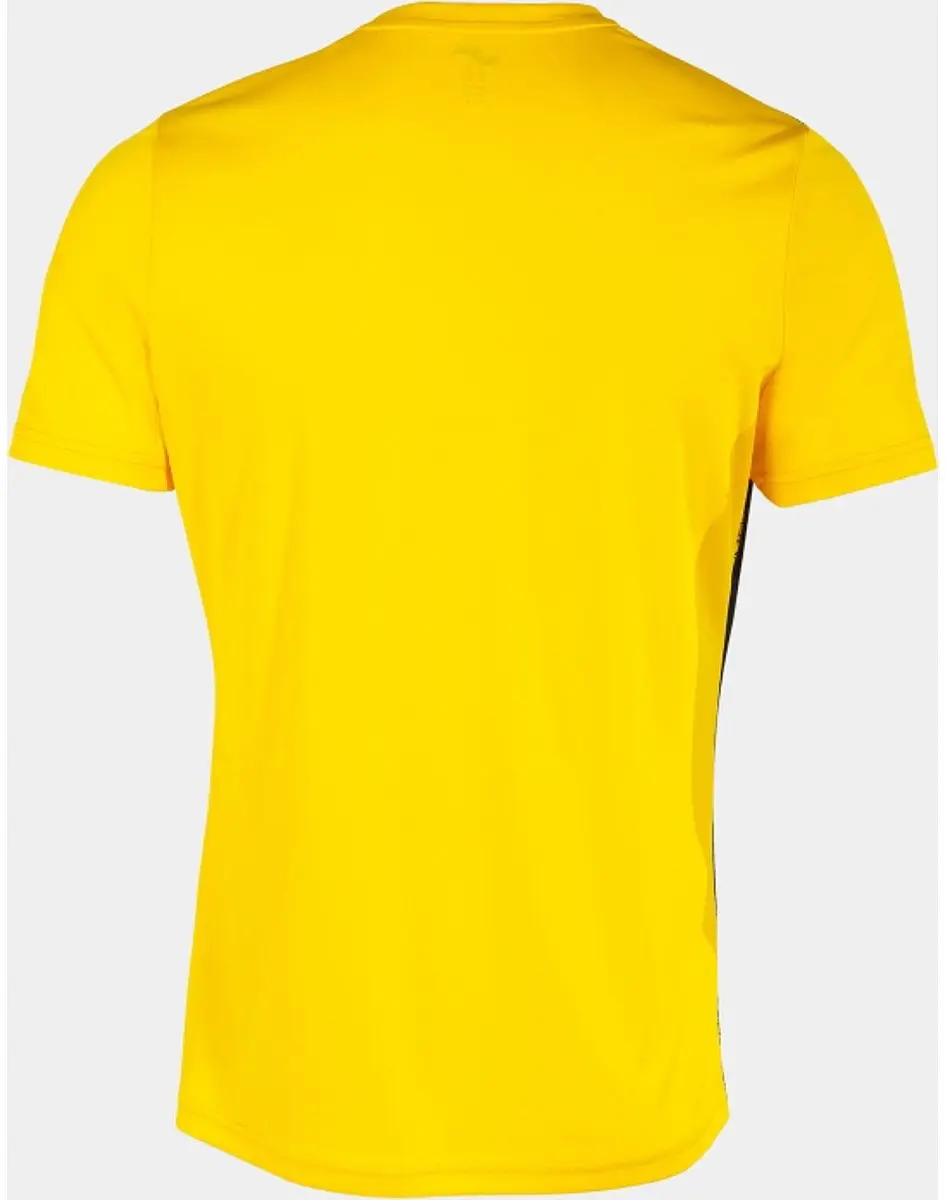 Joma Inter III Shirt Heren - Zwart/Geel L