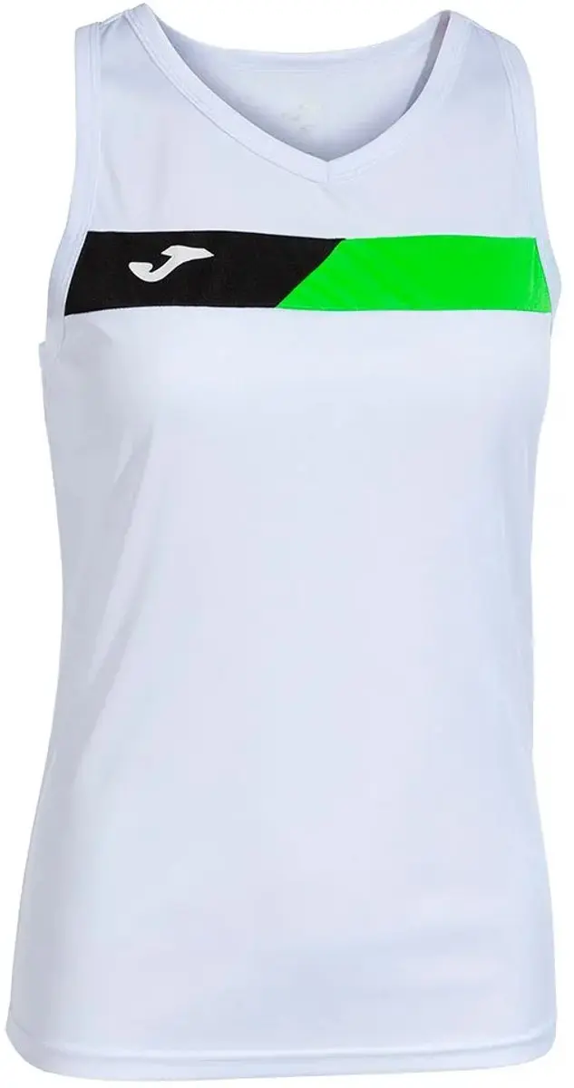 Joma Court Mouwloos T-shirt Wit L Vrouw