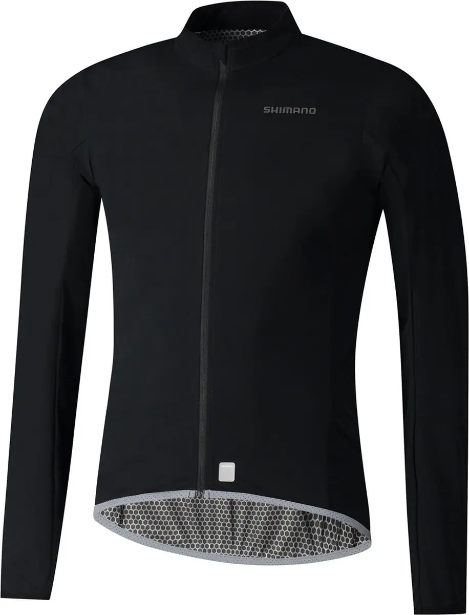 SHIMANO WINDFLEX Fietsjack Zwart Heren-M