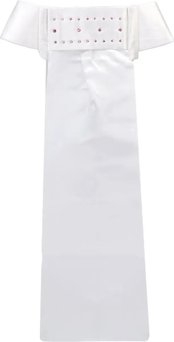 QUUR Plastron Qelegance - One Size - Wit