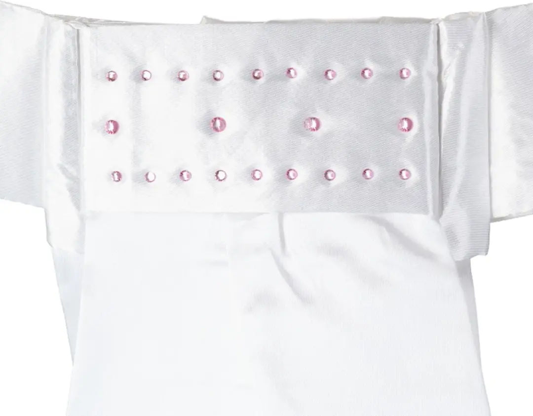 QUUR Plastron Qelegance - One Size - Wit