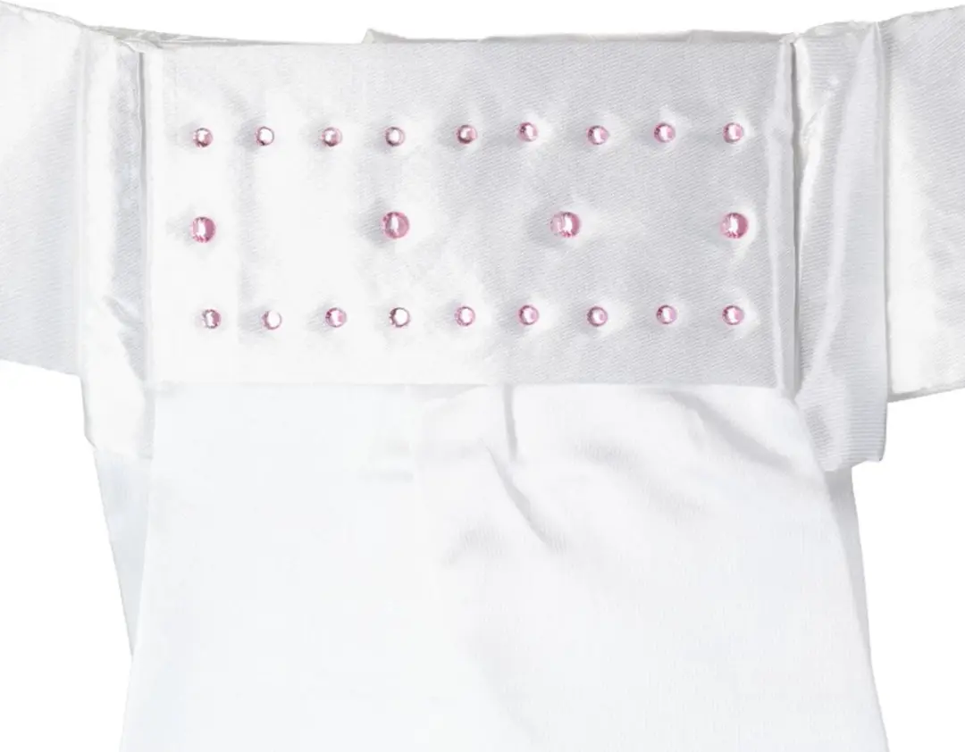QUUR Plastron Qelegance - One Size - Wit