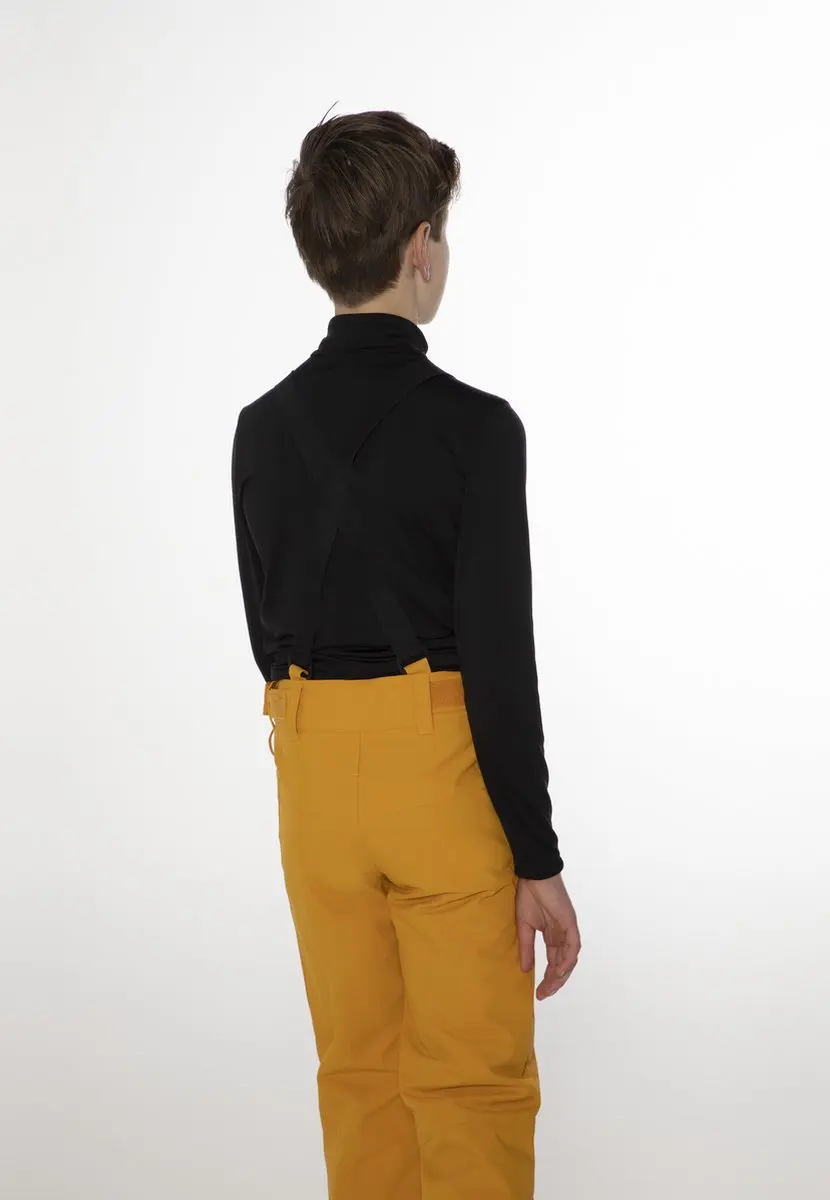Protest Bork Skibroek Jongens 128 - Waterdicht 10K - Dark Yellow