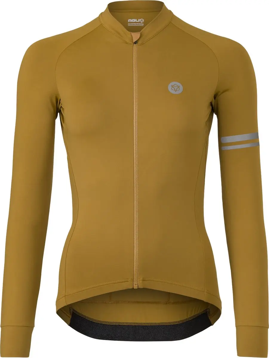 AGU Solid Dames Fietsshirt Lange Mouwen