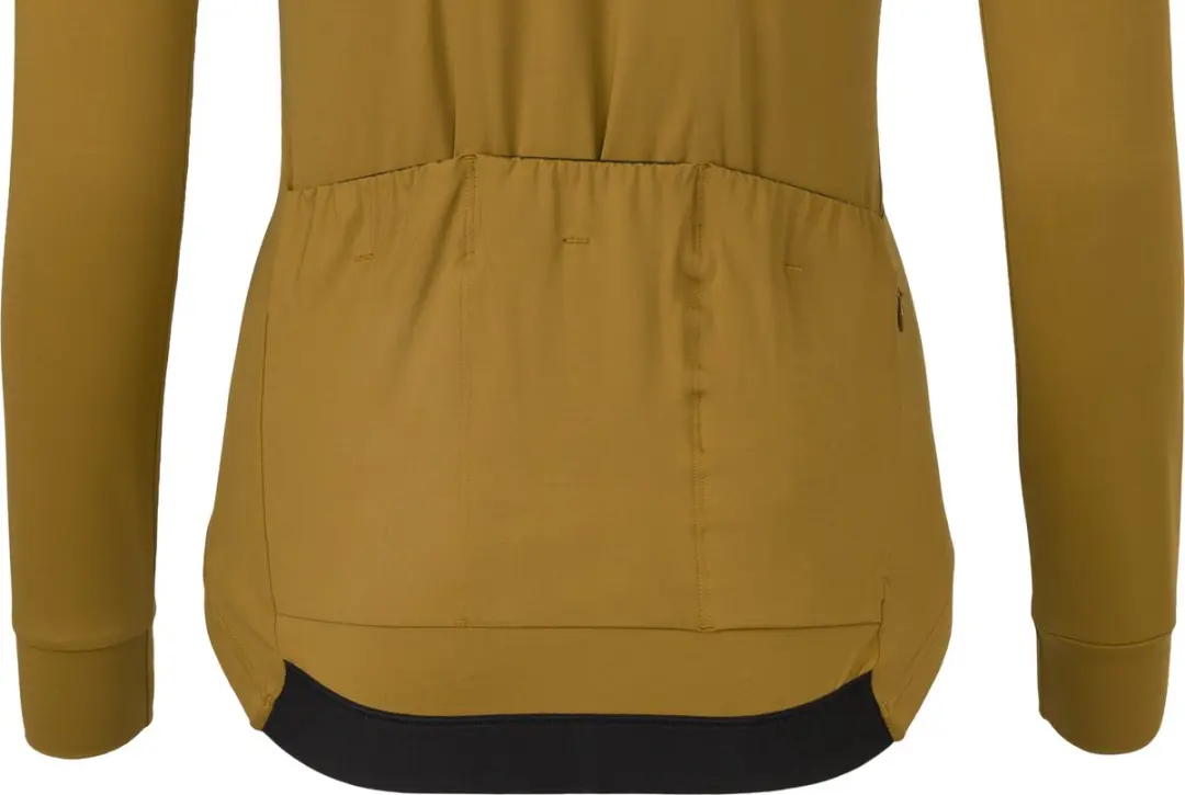 AGU Solid Dames Fietsshirt Lange Mouwen - 4Way Stretch - Bruin XXL