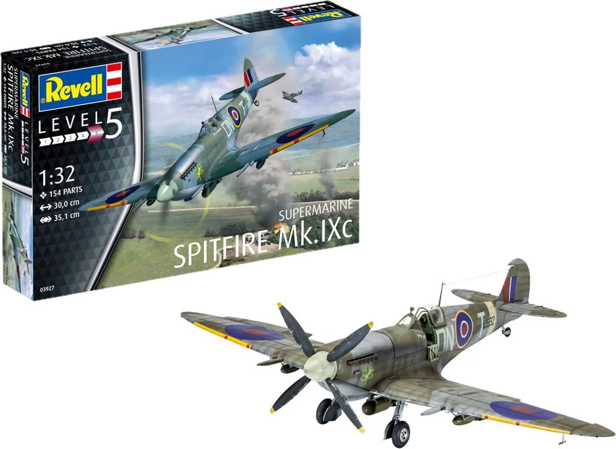 Revell 03927 Spitfire Mk.IXC Modelbouwpakket 1:32