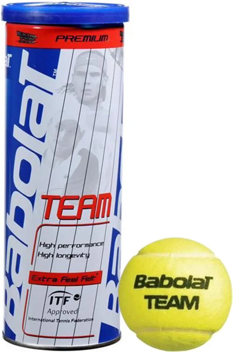 Babolat Bal Tennis Team 3 Stuks